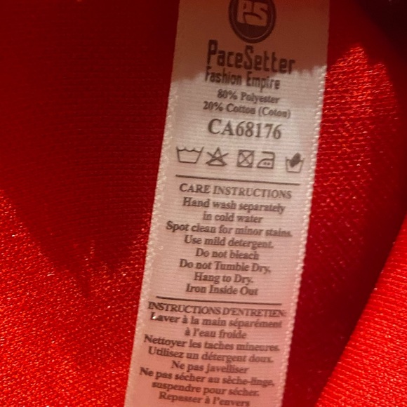 Large PaceSetter fashion empire Red Garment - Picture 7 of 7
